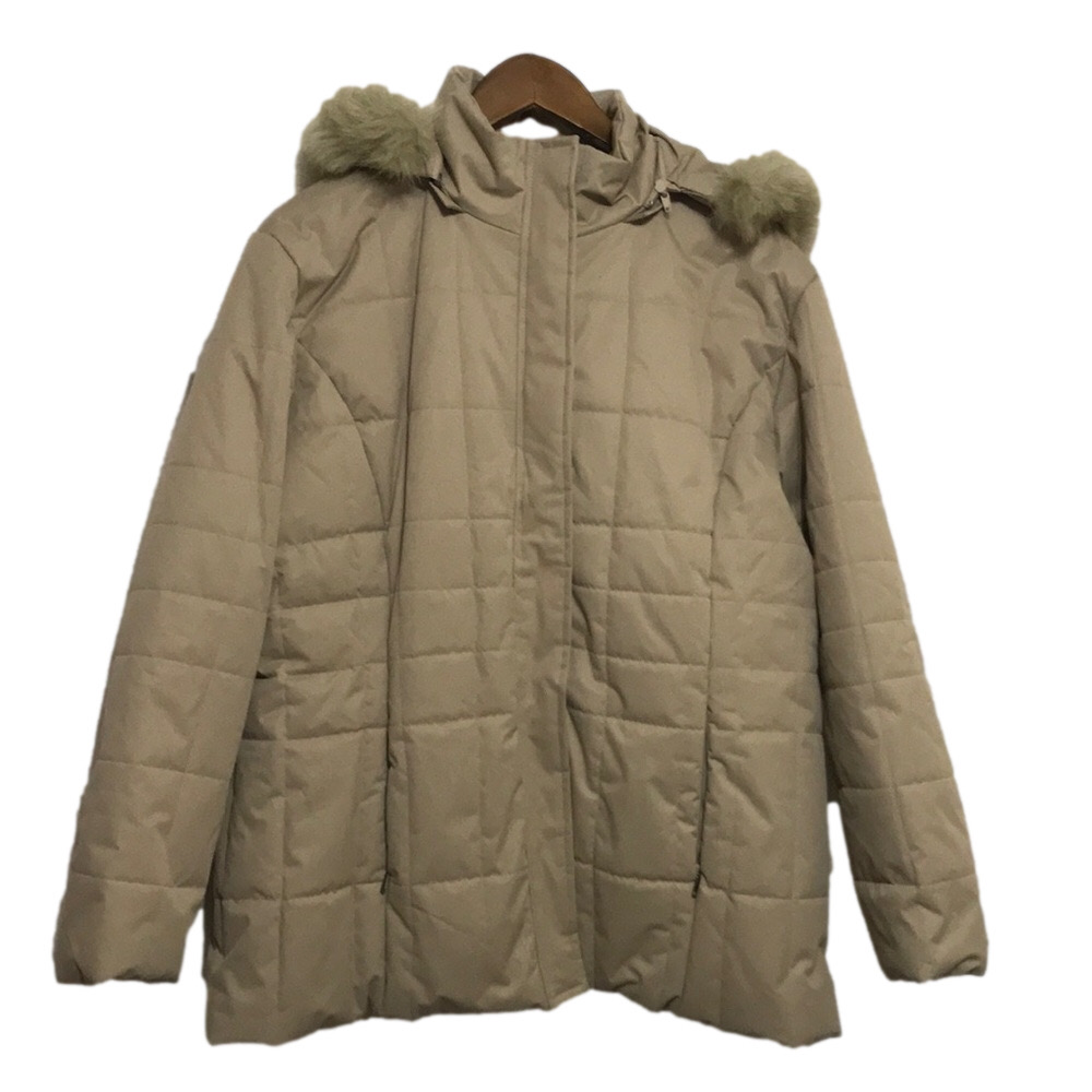 TALLY HO Quilted Puffer Coat Sz Large